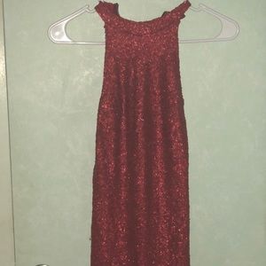 Red Sparkly Dess